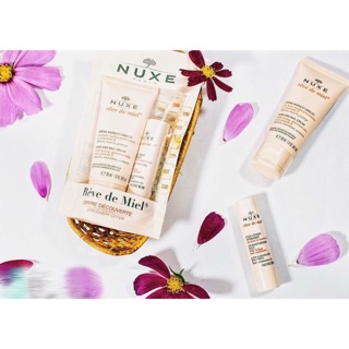 Set dưỡng da tay và môi Nuxe Rêve de Miel