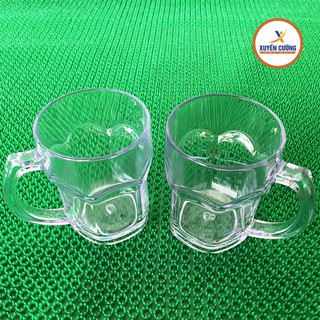 cốc meca có quai nữ hoàng 332 việt nhật,khó vỡ ,uống bia nước ngọt siêu dày dặn