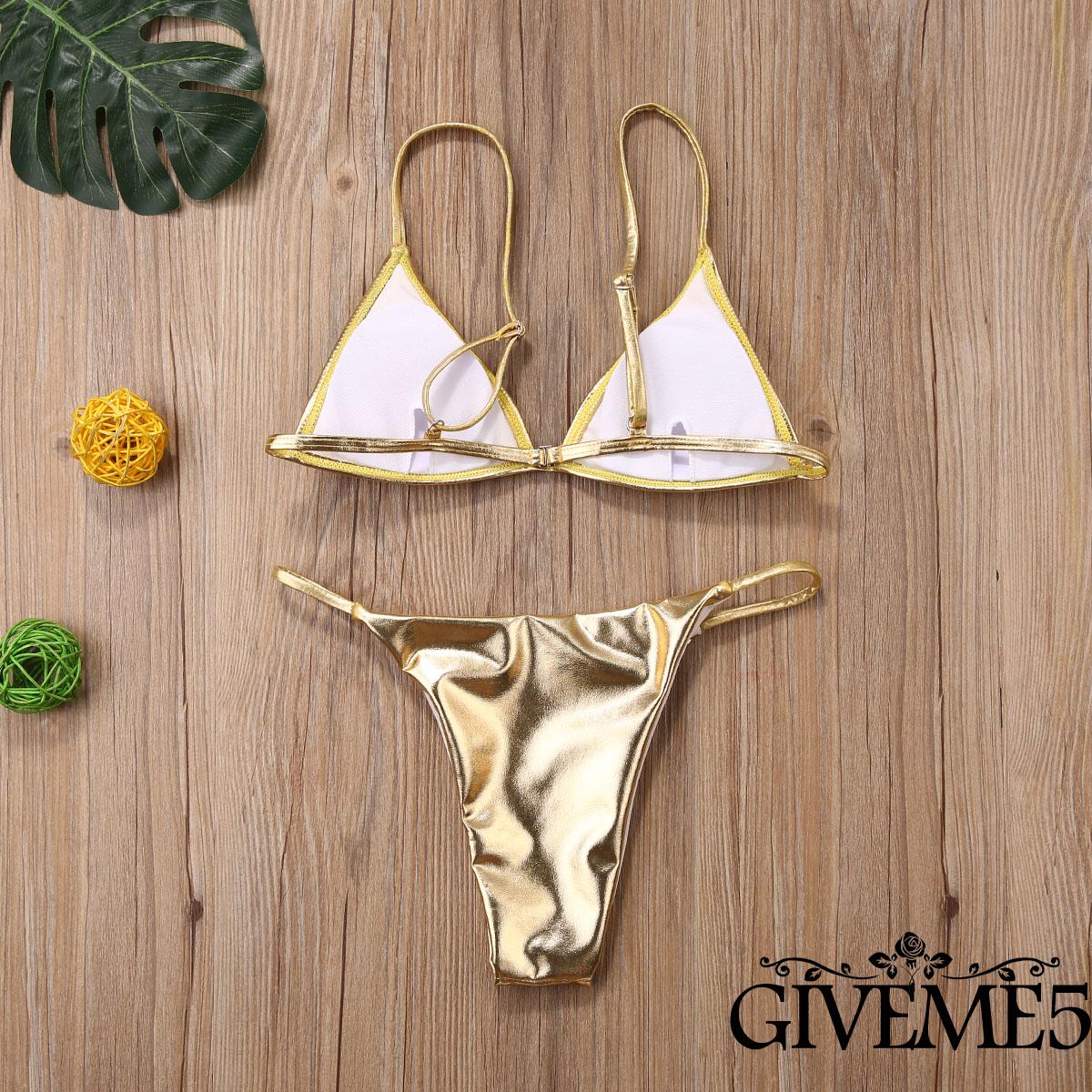 Bộ Bikini Màu Trơn Quyến Rũ Cho Nữ | BigBuy360 - bigbuy360.vn