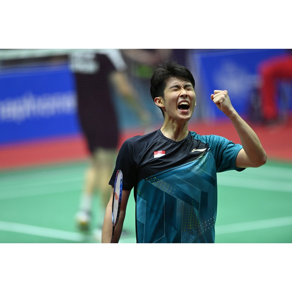 Áo Cầu Lông Li Ning Loh Kean Yew Đương Kim Vô Địch Thế Giới Cầu Lông Đơn Nam A249