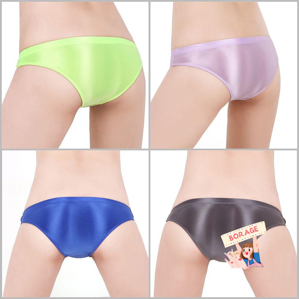 Quần Lót Vải Satin Siêu Mỏng Cỡ Lớn Thời Trang Cho Nữ