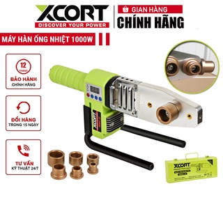 Máy hàn ống nhiệt XCORT 1000W Model XQA02-32 Hàn ống điện tử kèm đầu ống