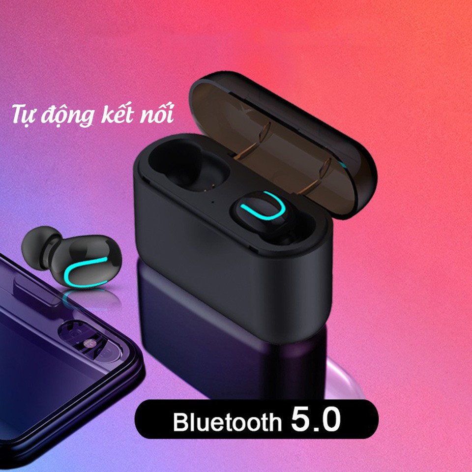 [TOP BÁN CHẠY] Tai nghe Bluetooth HBQ – Q32 2020 True Wireless Chống Nước IPX5 Chính Hãng