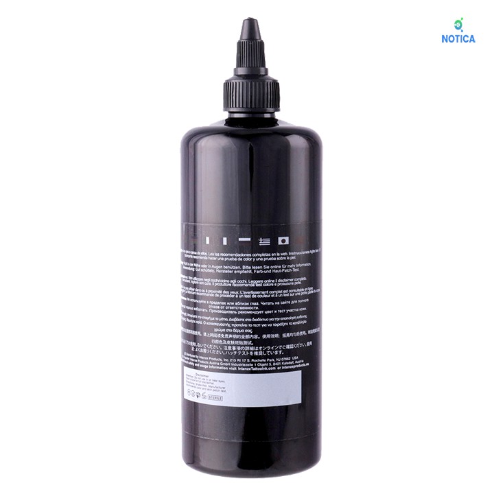 Mực xăm Black Zuper Siêu Đen - Chai 360ml