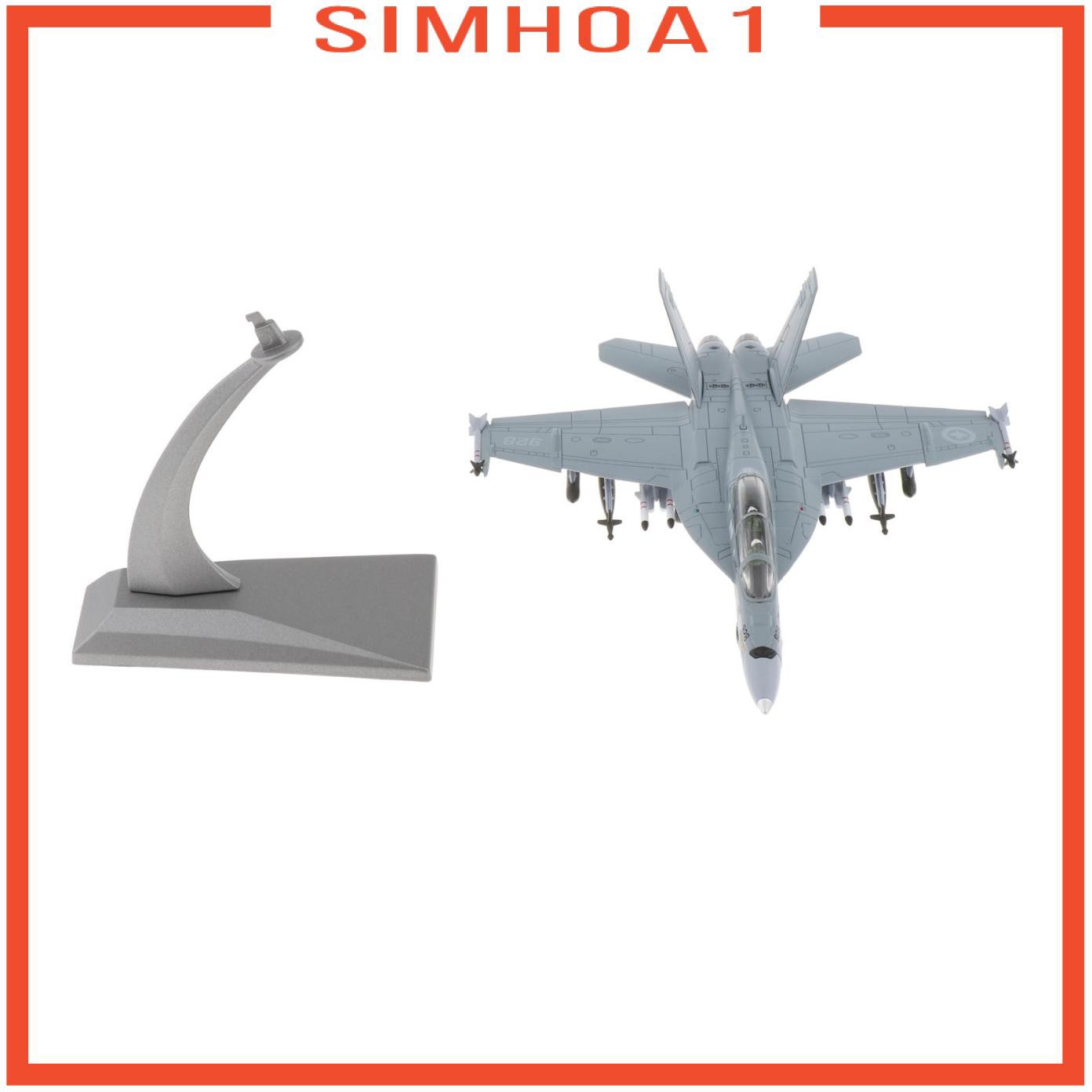 Mô Hình Máy Bay Chiến Đấu F / A-18 F18B Tỉ Lệ 1 / 100