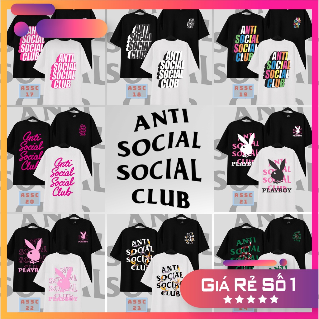 Áo Thun ASSC Đủ mẫu ( 17-24) , Form rộng oversize, chất liệu Cotton 2 chiều, Hot Trend Hàn Quốc 2022
