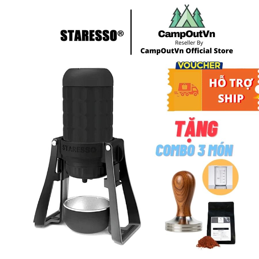 Máy pha cà phê mini cầm tay Staresso Mirage campoutvn staresso pha cafe cầm tay du lịch TẶNG TAMPER