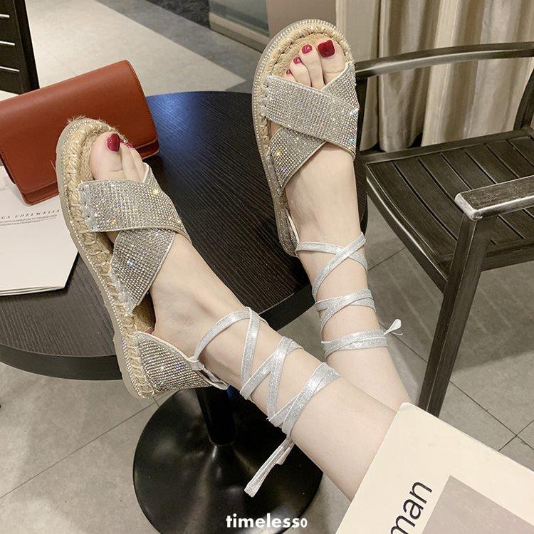 giày sandal nữ đế bệt