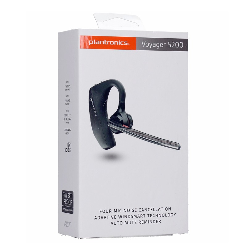 Tai nghe bluetooth cao cấp Plantronics Voyager 5200 đẳng cấp doanh nhân - full box (đen)