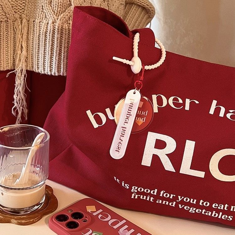 Túi Xách Canvas Cỡ Lớn Thiết Kế Mới Thời Trang