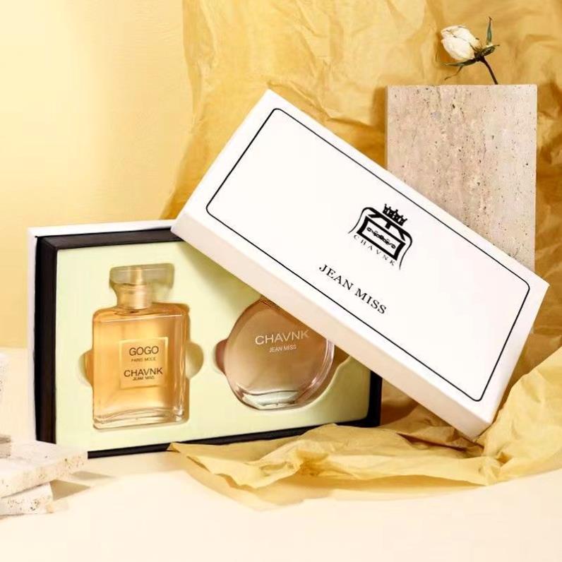Bộ Quà Tặng Nước Hoa Nữ Jeny Miss Set 2*50ml Cao Cấp, Hương Hoa Hồng Tự Nhiên J16