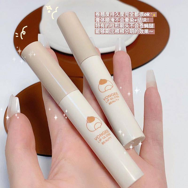 Mascara VONGEE sợi lụa màu đen chống thấm nước chuốt dài và cong mi | BigBuy360 - bigbuy360.vn