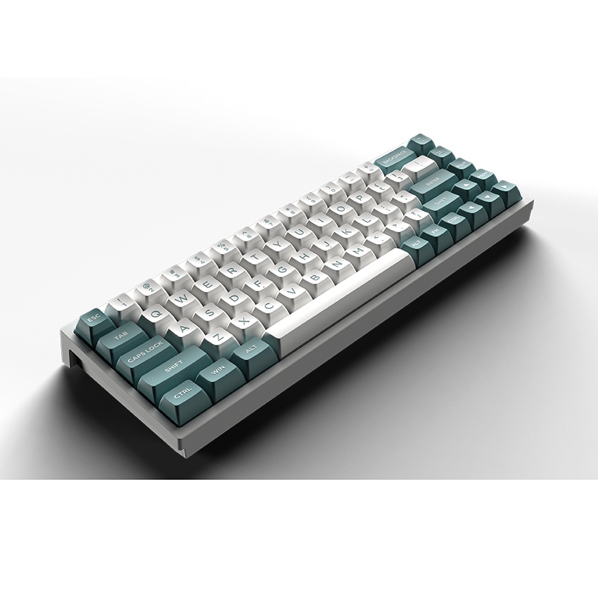 Phím cơ FL-Esports FL680 SAM Aqua Green RGB/ Bluetooth / Wireless 2.4Ghz / Gateron Cap Switch