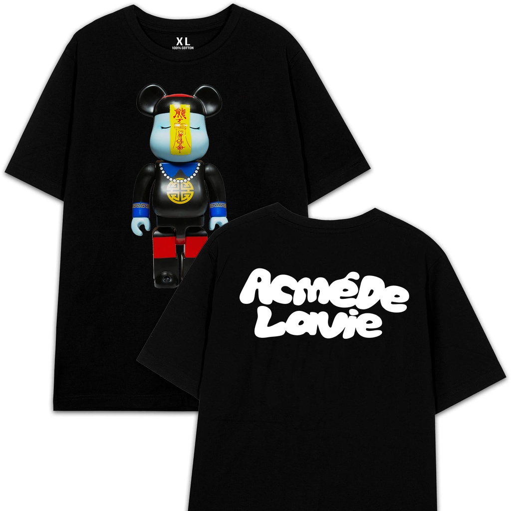 Áo thun Beabrick nhiều mẫu thun Cotton co giãn 4 chiều Unisex 𝟭-𝟲 Áo Đen