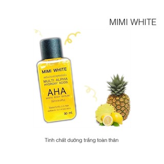 Serum dưỡng trắng da AHA 30ml Thái Lan