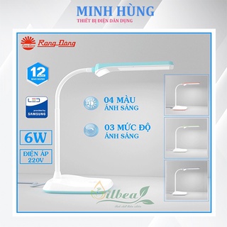 Đèn học để bàn chống cận LED cảm ứng Rạng Đông💖 6W - 4 chế độ sáng
