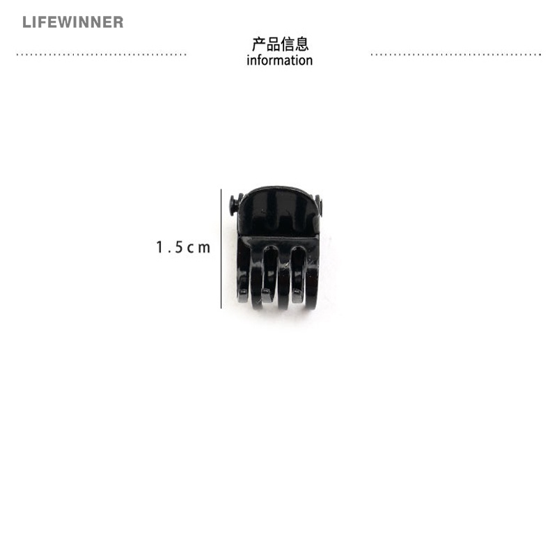 Set 2 Kẹp Tóc Mái Mini Đơn Giản Ngọt Ngào Dành Cho Bé Gái