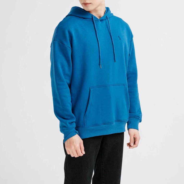 Áo hoodie nam SSSTUTTER form dáng hàn quốc màu trendy BASIC LOGO HOODIE