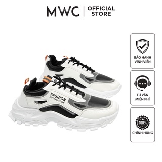 Giày MWC 5293 - Giày Thể Thao Nam Sneaker Chất Da Cổ Thấp Đế Cao Năng Động Cá Tính