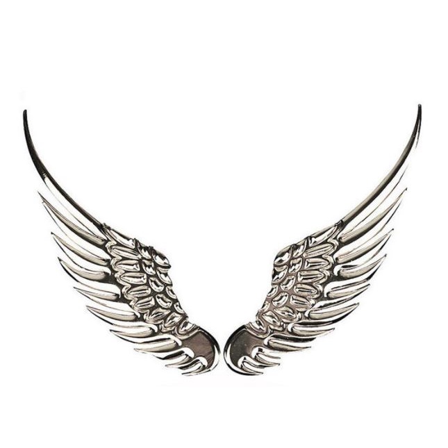 Cánh chim thiên thần Logo 3D trang trí Ô tô xe hơi