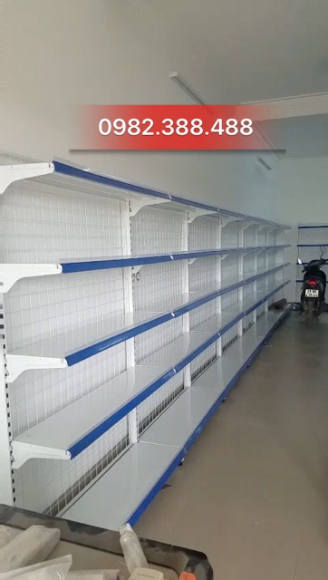 Kệ đơn áp tường cao 1m8 dài 2m7