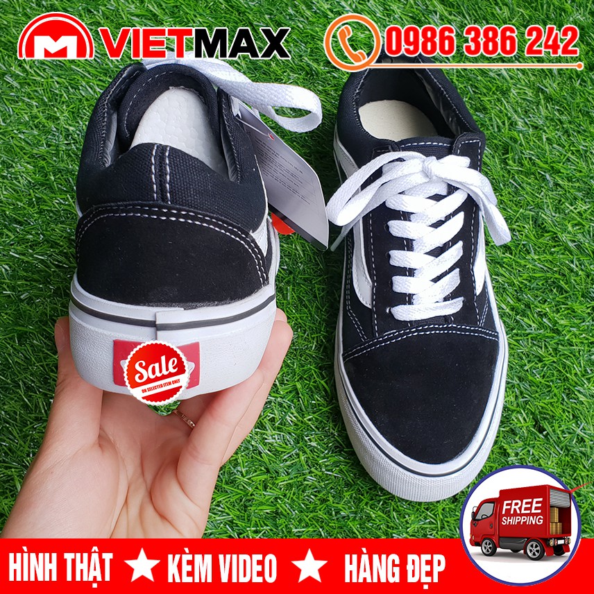 [Mã FAMAYMA2 giảm 10K đơn 50K] 🔥 [SALE] Giày Thể Thao Old Skool Đen Trắng Thấp Cổ Hàng Đẹp | BigBuy360 - bigbuy360.vn