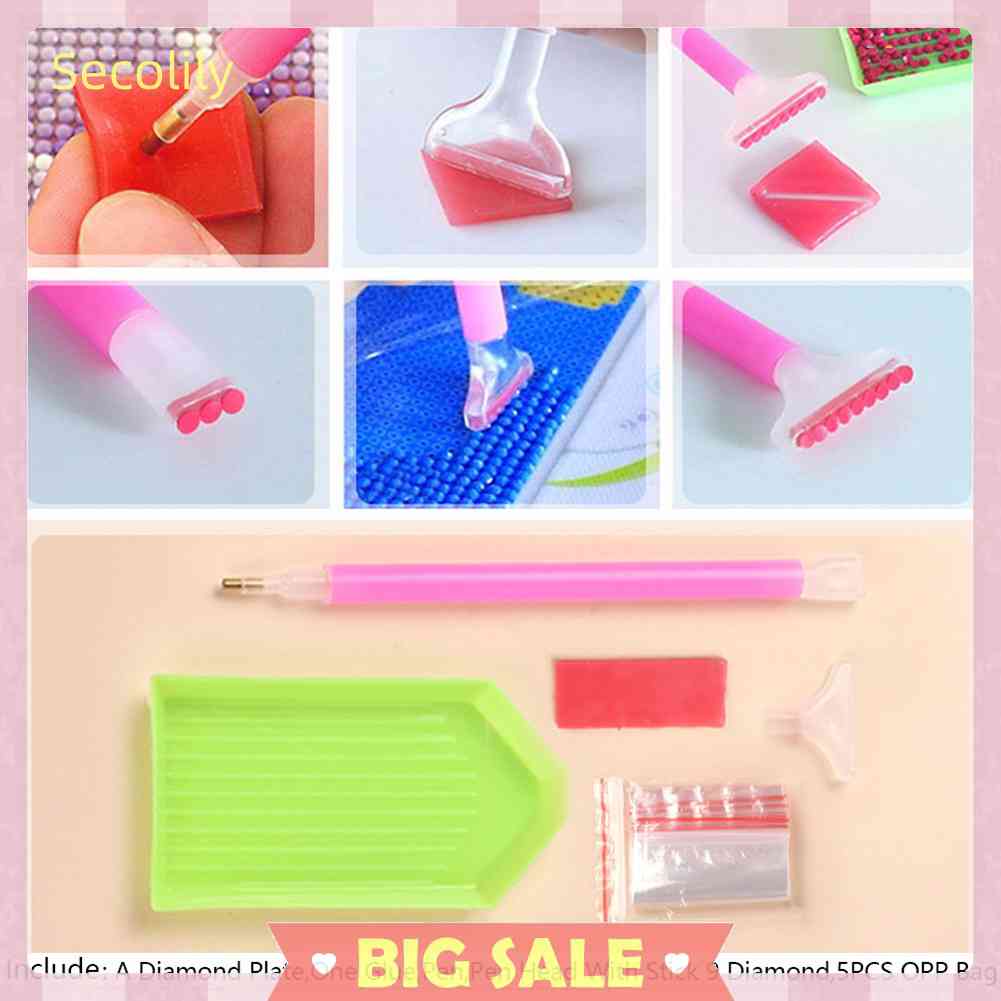 Bộ Dụng Cụ Làm Tranh Đính Đá 5D DIY