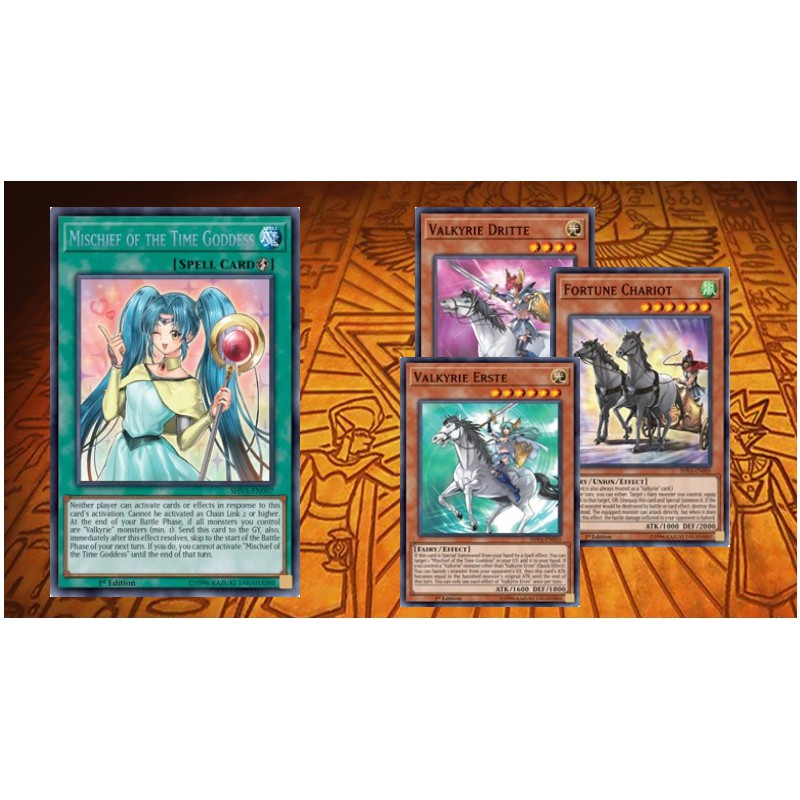 Yugioh - Bộ Bài Valkyrie Tiếng Nhật Cho Các Bài Thủ