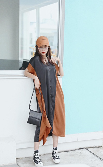 Váy lụa Petbychang