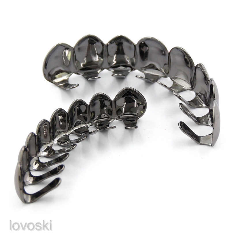[Lovoski] Bộ Khuôn Nướng Răng Mạ Vàng 18K Dùng Hóa Trang Halloween