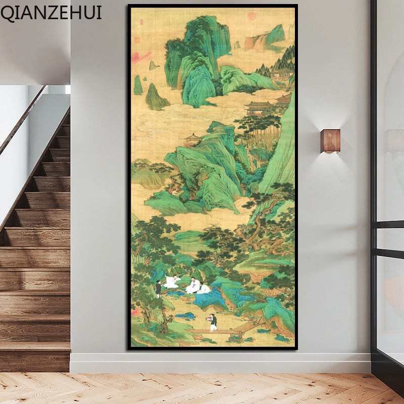 Bộ Tranh Thêu Chữ Thập Tự Làm Bằng cotton 11ct In Hình Phong Cảnh