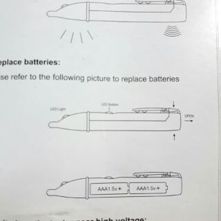 Bút dò điện + 2.pin