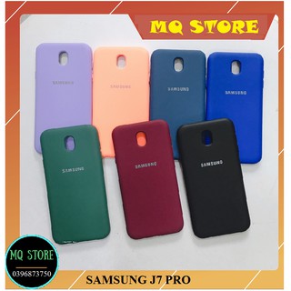 SAMSUNG J7 PRO ỐP SILICONS CHỐNG BẪN FULL VIỀN( HÀNG ĐẸP)