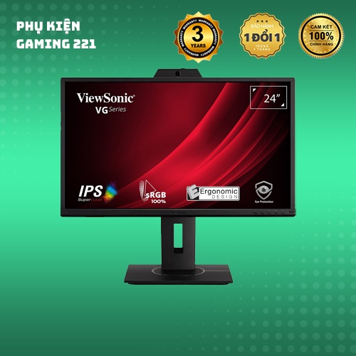 Màn Hình Máy Tính - Viewsonic VG2440V 24inch | IPS | Full HD | có tích hợp Webcam - Hàng Chính Hãng | WebRaoVat - webraovat.net.vn