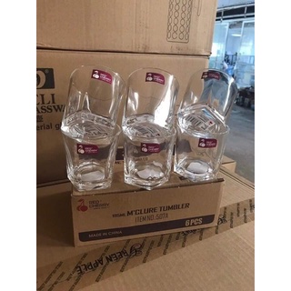 bộ 6 chiếc cốc thủy tinh cao cấp