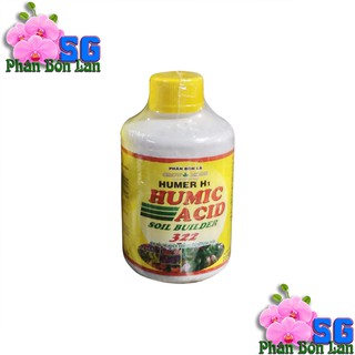 Acid Humic 322 Chai 235ml - Phân bón chuyên dùng cho lan rừng, kích rễ, cải tạo đất trồng