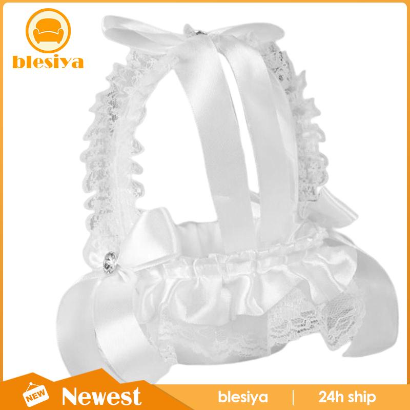 Giỏ Hoa Cưới Lãng Mạn Tinh Tế Cho Cô Dâu