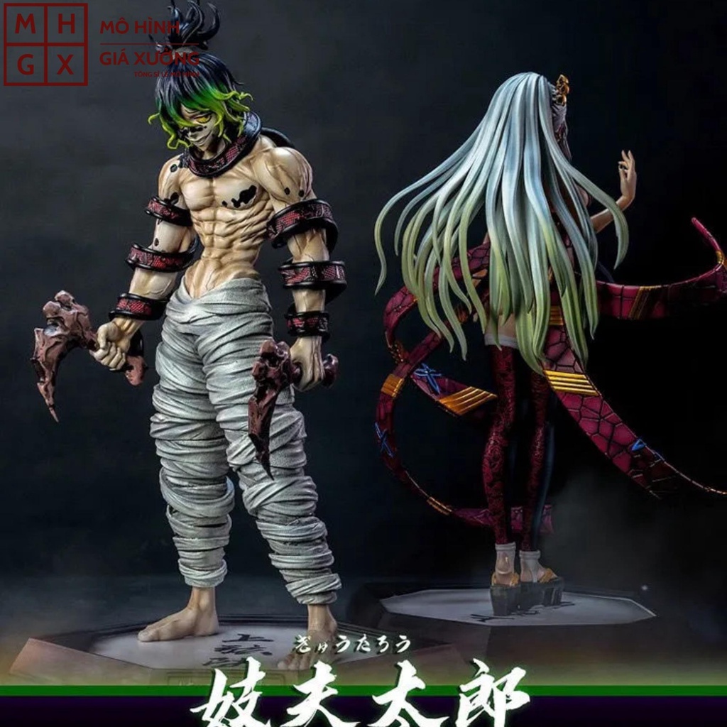 Mô Hình Kimetsu No Yaiba Thượng Lục Gyuutarou Cao 30cm , thanh gươm diệt quỷ , Demon Slayer , Mô hình giá xưởng