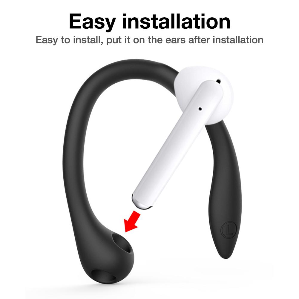 QCY HUAWEI Hộp Đựng Tai Nghe 3 Móc Chống Lạc Cho Airpods 1 / 2 / Pro Qcy T5 / T8 Huawei