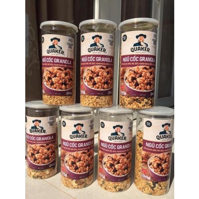 500Gram Granola Ăn kiêng không đường,Vị truyền thống, Nướng mật ong giòn thơm mix hoa quả