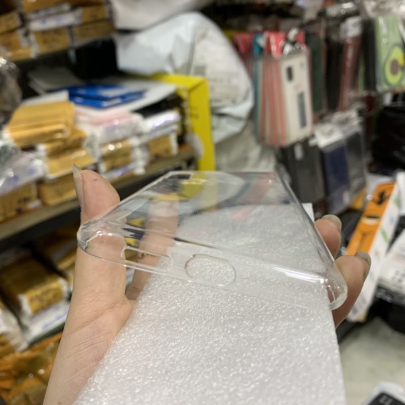 Ốp lưng Samsung A90 5G dẻo trong suốt ôm máy