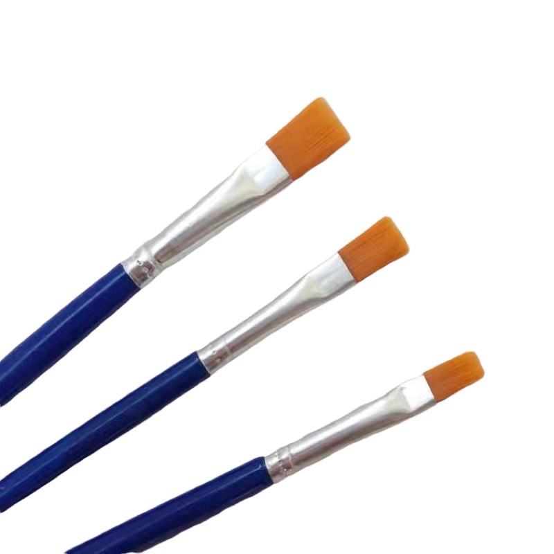 Set 12 cây cọ vẽ đầu dẹt loại to