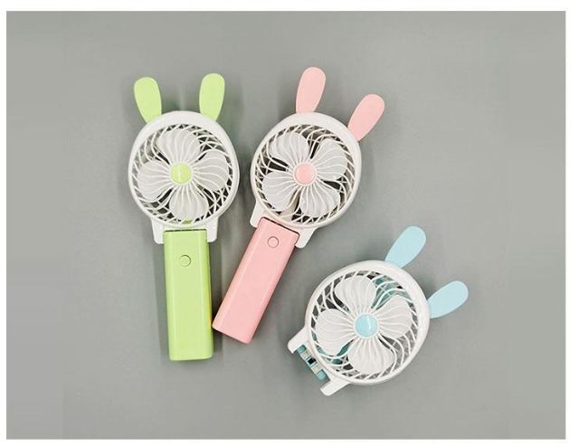 Quạt sạc usb hoạt hình gấp gọn
