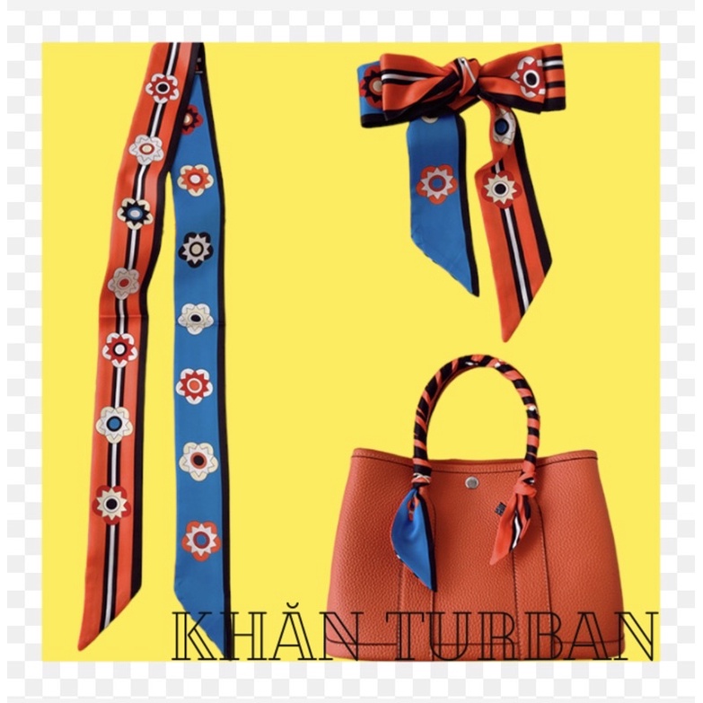 Khăn quấn túi xách - khăn cột cổ tay đa năng