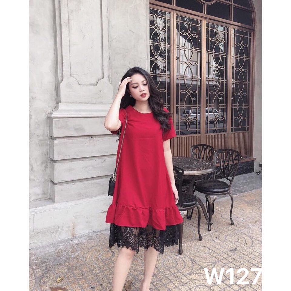 VÁY BẦU CÔNG SỞ HÈ MỚI NHẤT W127( LƯỚT QUA ẢNH THẬT)