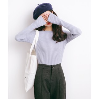 Áo len mịn tay xẻ eal