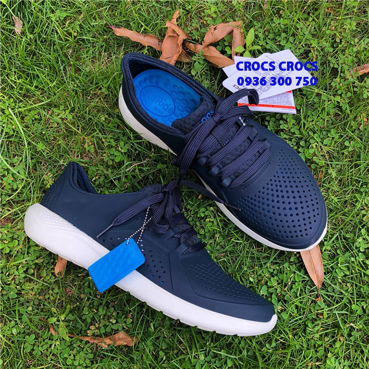 GIÀY NHỰA C.ROC.S LITERIDE PACER XỊN ĐÉT CHO NAM MÀU NAVY