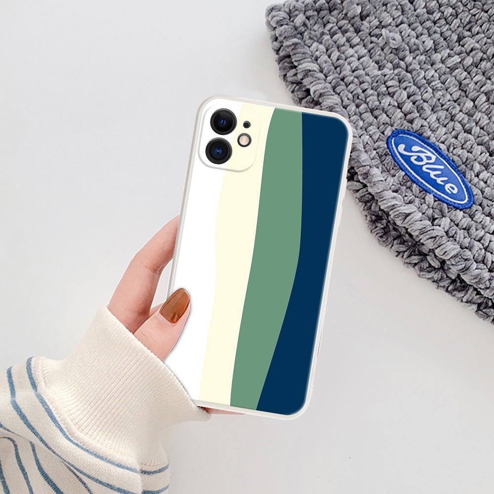 Ốp Điện Thoại Mềm Màu Cầu Vồng Cho Tecno Spark 6 GO 6 Air Spark 7 PRO Camon 17 PRO 17P Infinix HOT 10 9 PLAY 10S 11S NOTE 11 10 PRO SMART 4 5 #H085