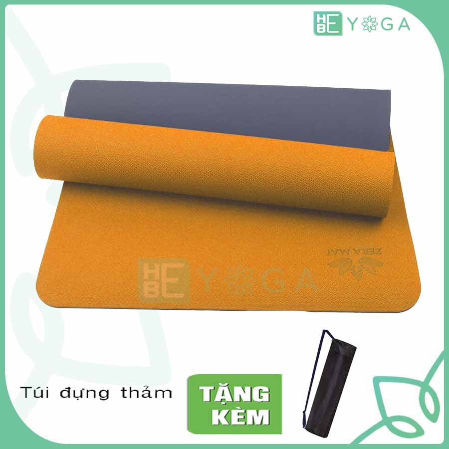 Thảm Tập Yoga Zera Mat TPE 8mm 2 Lớp Cao Cấp