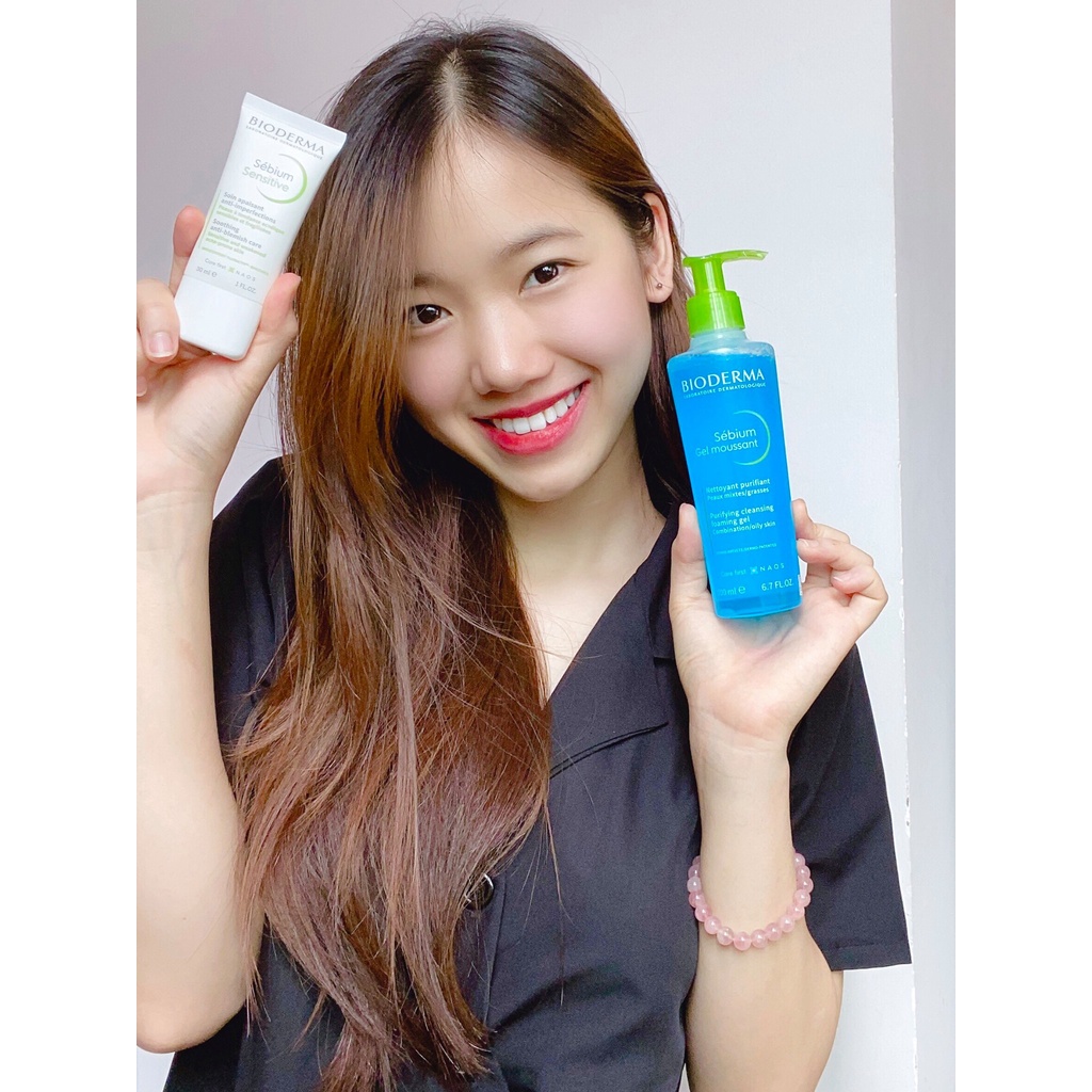 Kem Dưỡng Giảm Mụn Sưng Đỏ Nhạy Cảm Bioderma Sebium Sensitive 30ml - Khongcoson